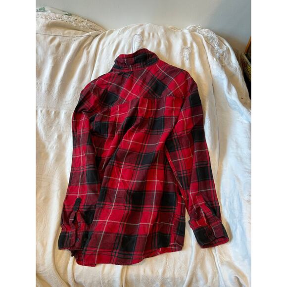 Alpine Design Red Black Checkered Flannel Mens XLT - Picture 3 of 3